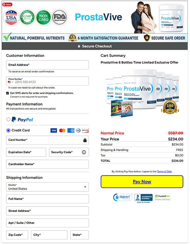 prostavive-order-page